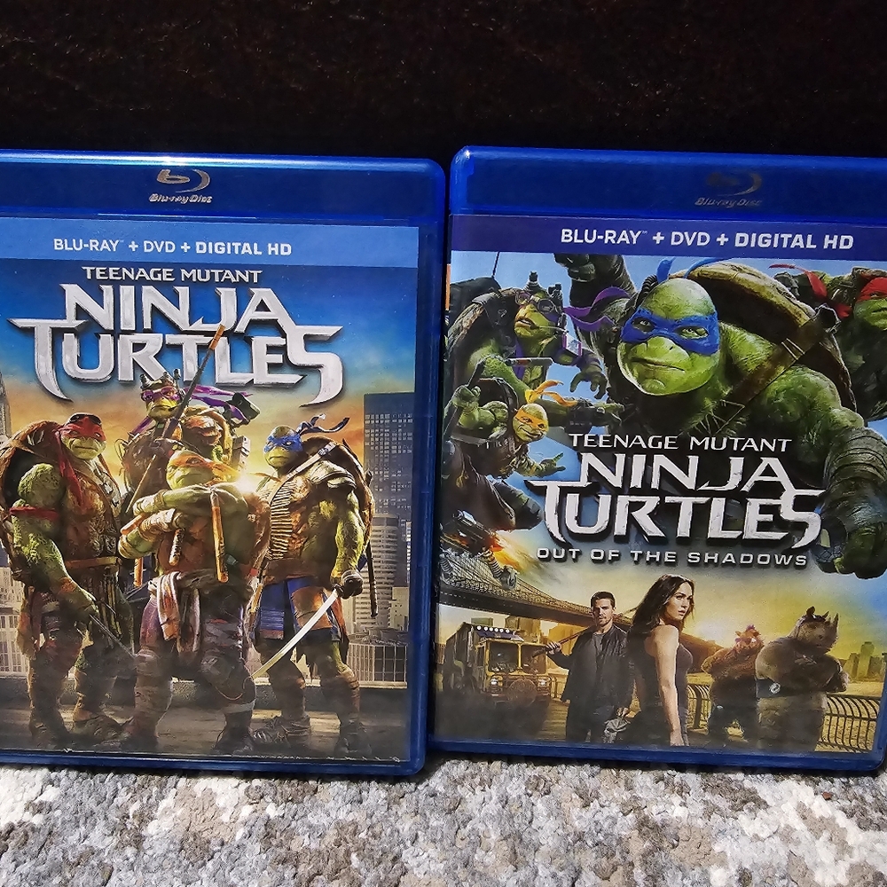Ninja Turtles DVDs